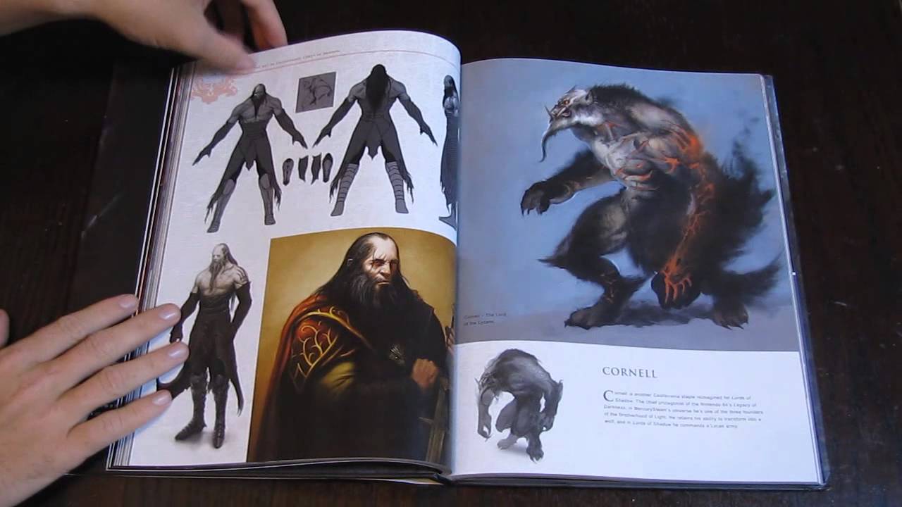 Artbook The Art of Castlevania: Lords of Shadow