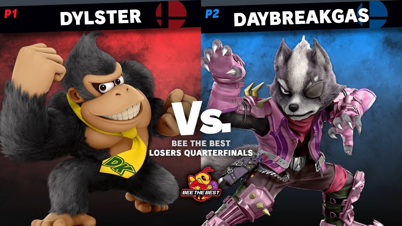 Bee The Best - Losers Quarterfinals - Dylster(Donkey Kong) vs. Daybreakgas(Wolf)