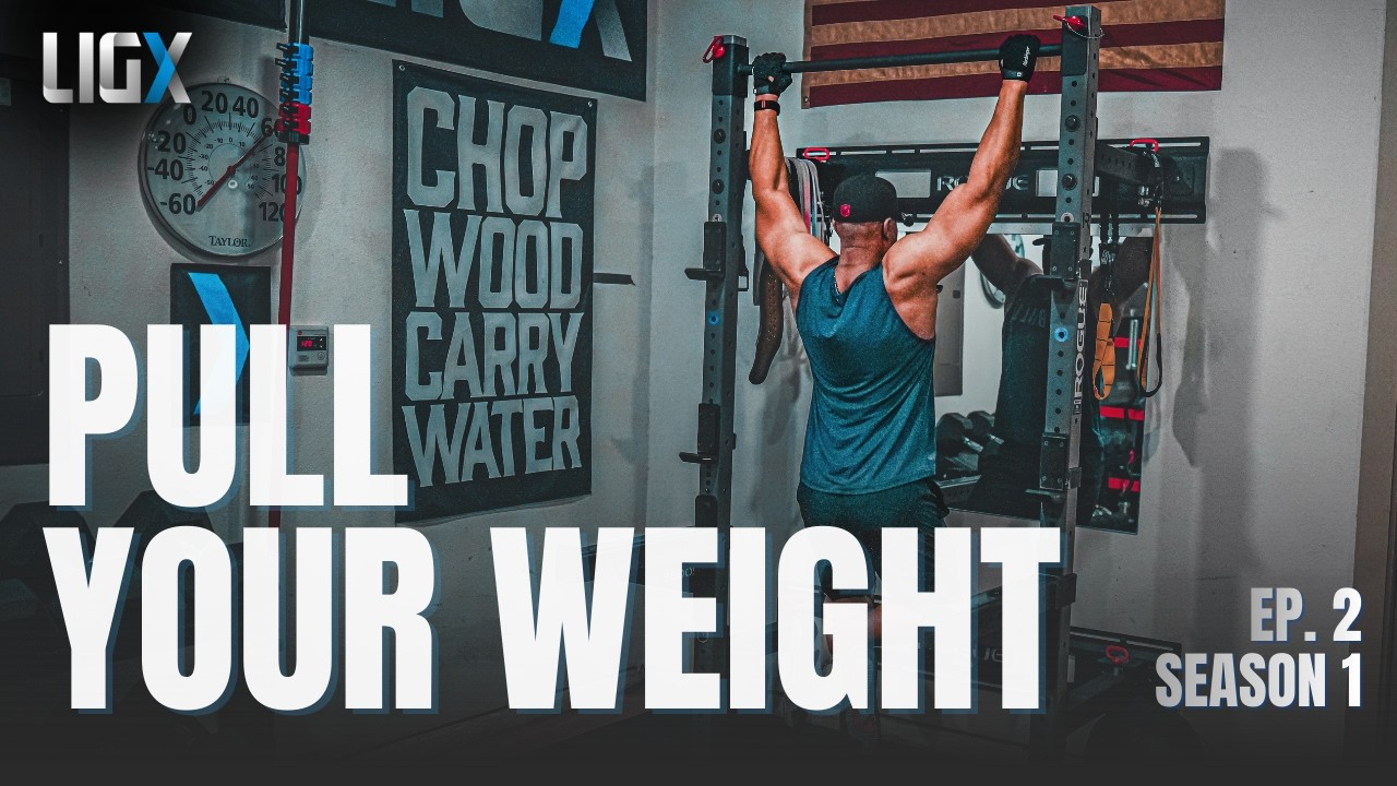 Ep 2: Pull the Weight | LIGX The Grind #backworkout #discipline #dailyhabits  #squats #legsworkout