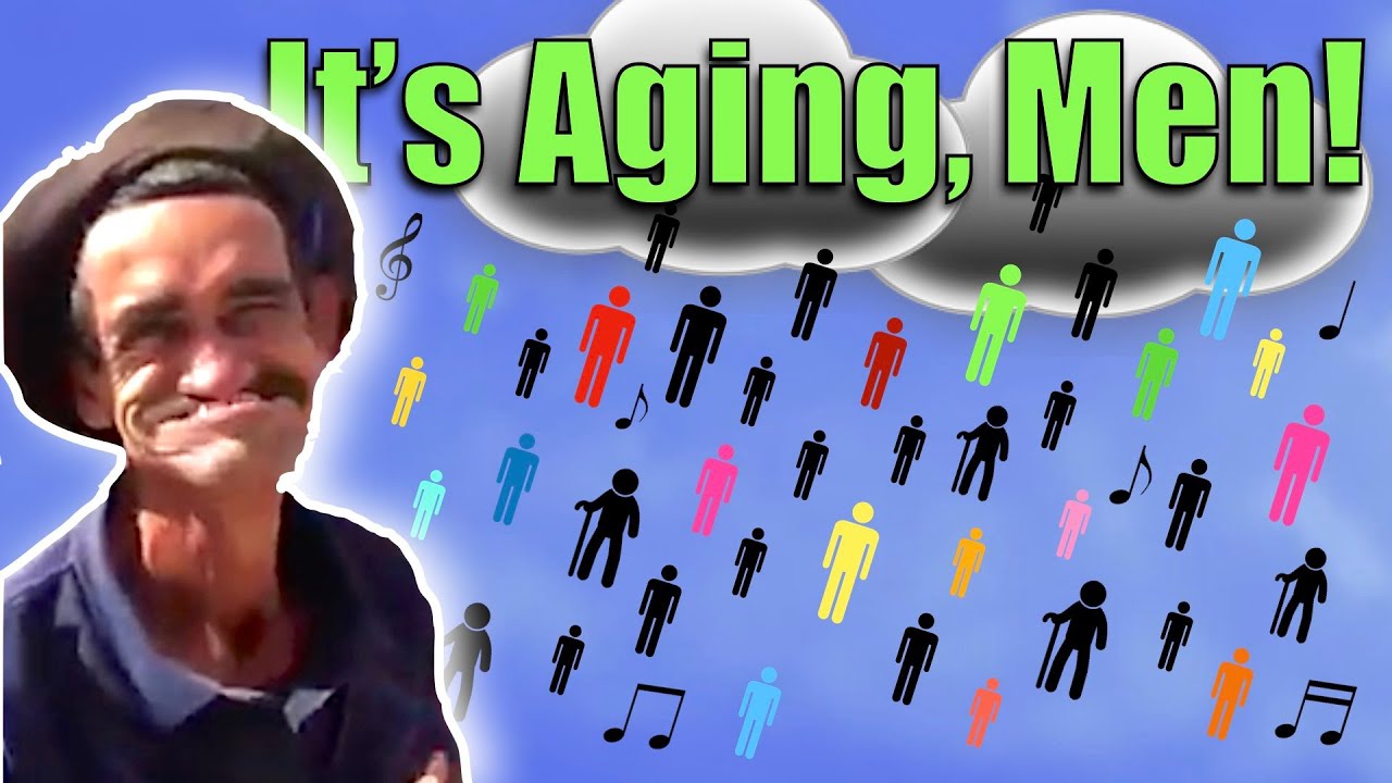 It's Aging, Men - Parody Song of The Weather Girls' Raining Men