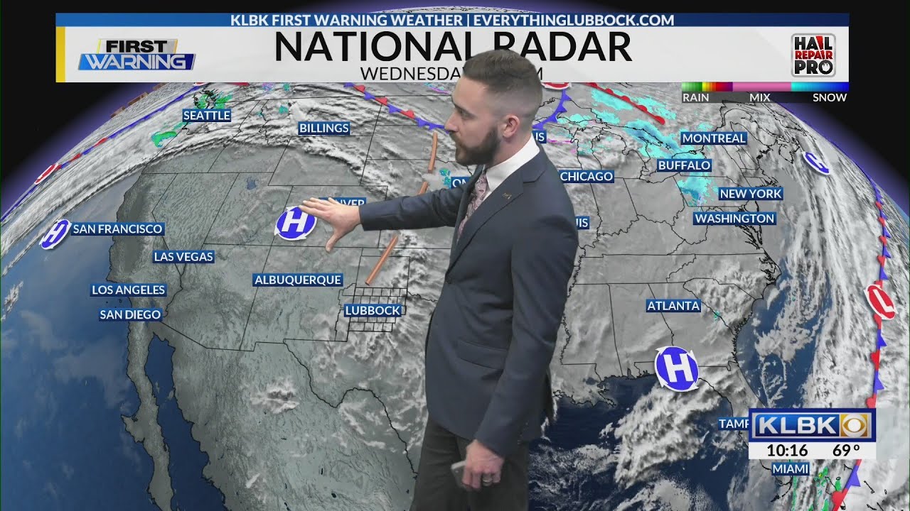 KLBK Weather 10 PM Forecast Update |