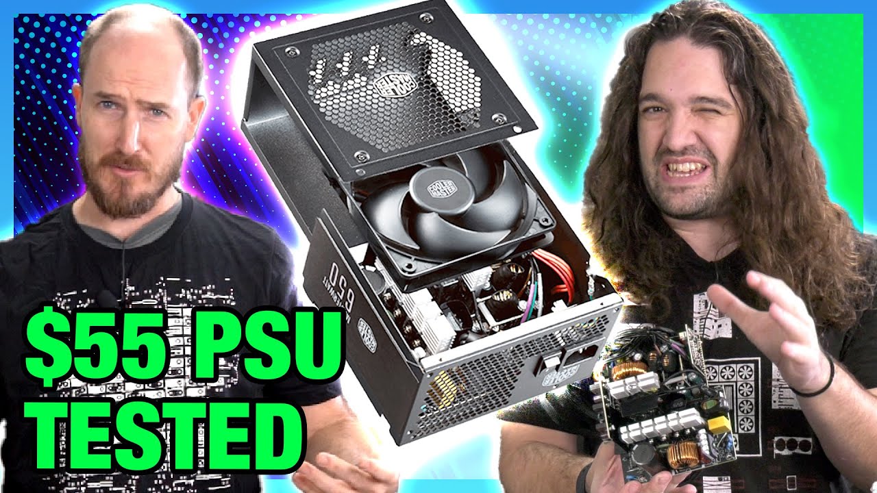 Cheap Power Supply Benchmark: $55 Budget Gaming PC PSU