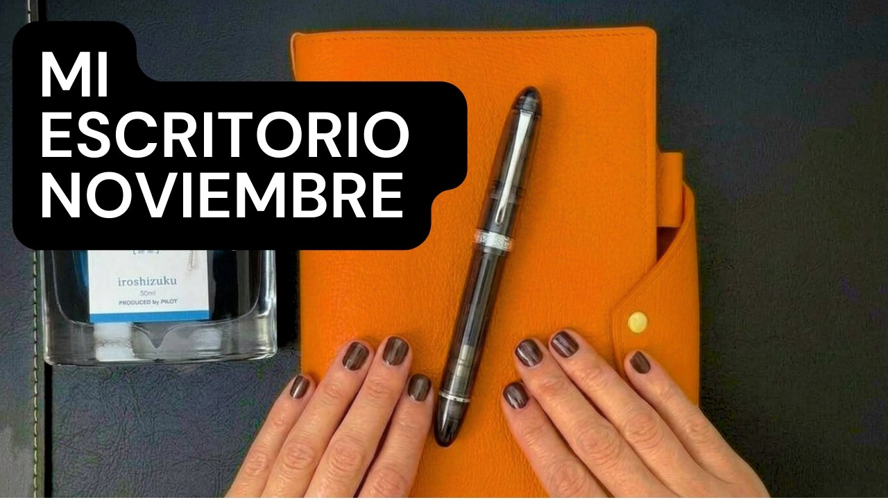 Tintas que usaré en NOVIEMBRE en mis plumas fuente ✨
