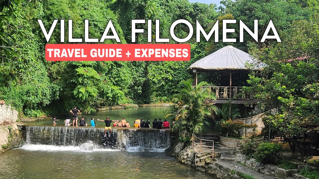 FILOMENA SPRINGS NATURE RESORT 🇵🇭 | Commute Travel Guide + Expenses + Resort Tour