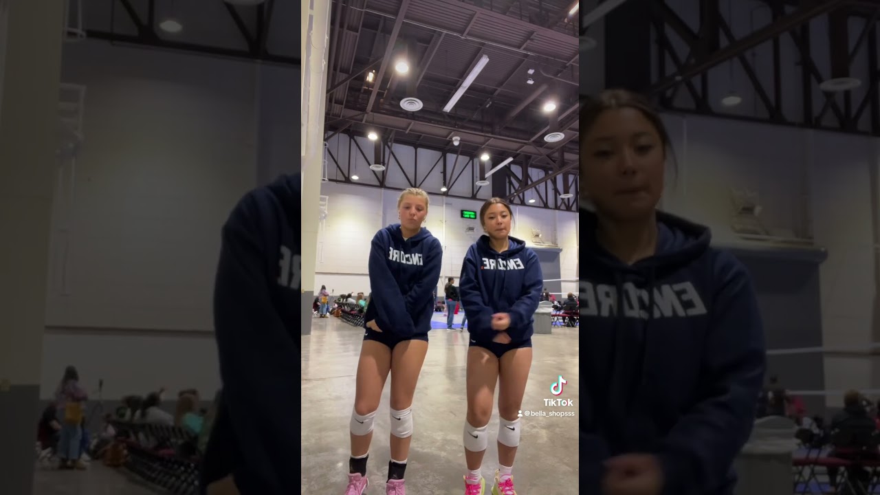 This dance is sm fun 🏐#dance #tiktok #volleyball