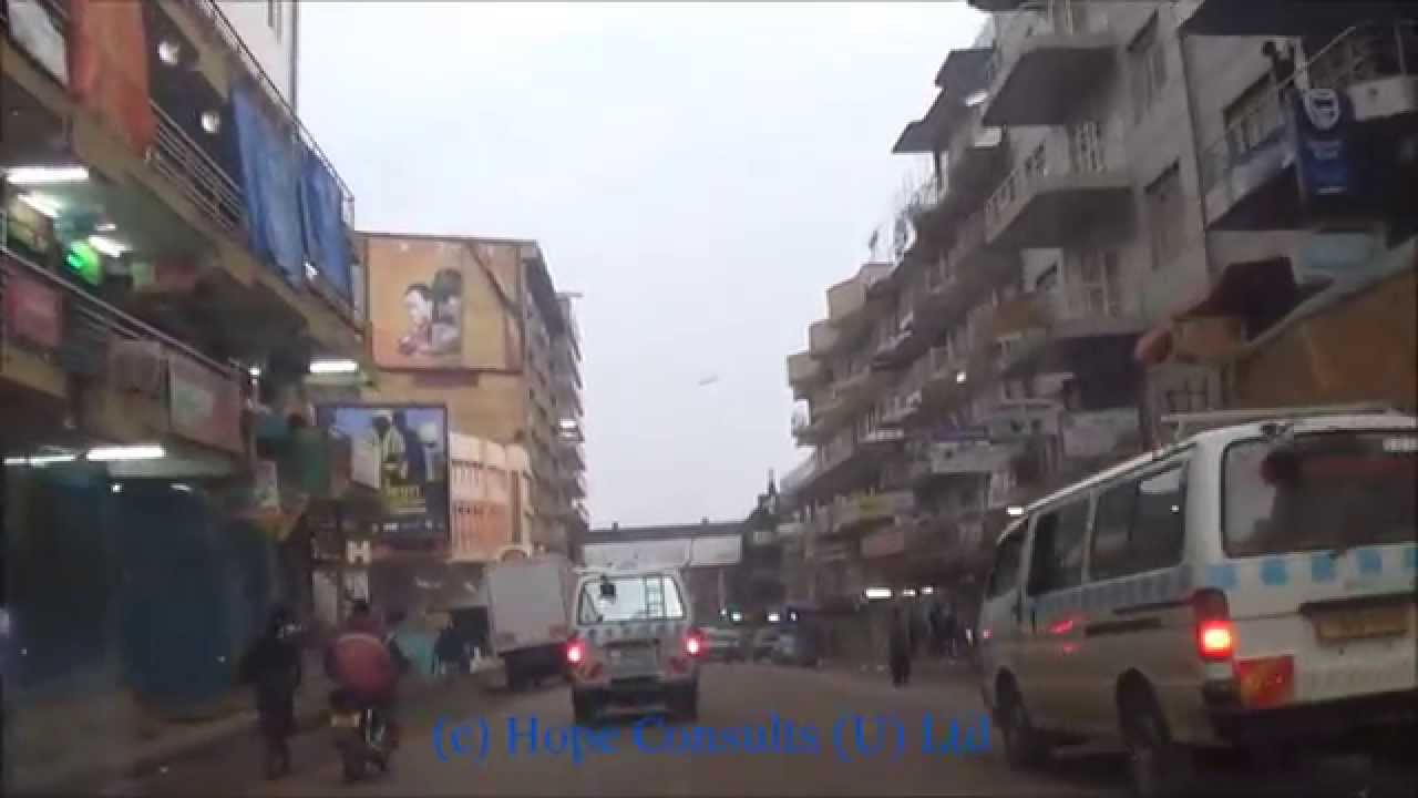 A Sneak Peak into Kampala Down Town on December 26, 2014