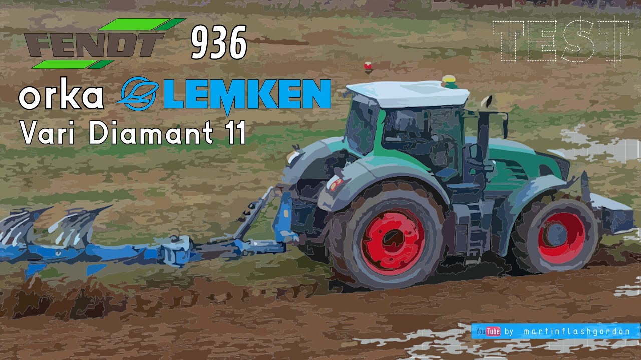 Fendt 936 orka Lemken Vari Diamant 11 test