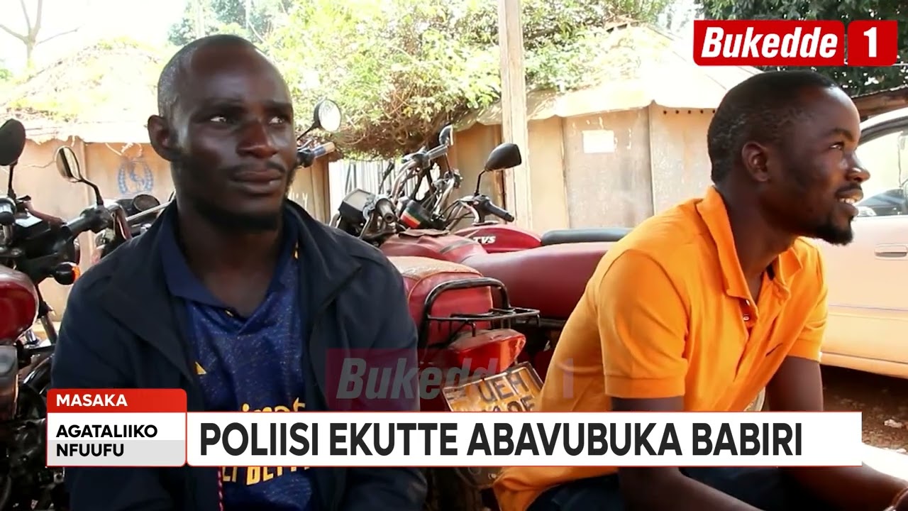 Agataliikonfuufu: Poliisi ekutte abavubuka 2   Bebakuliramu akabinja k'ababbi b'emmwanyi ku byuum