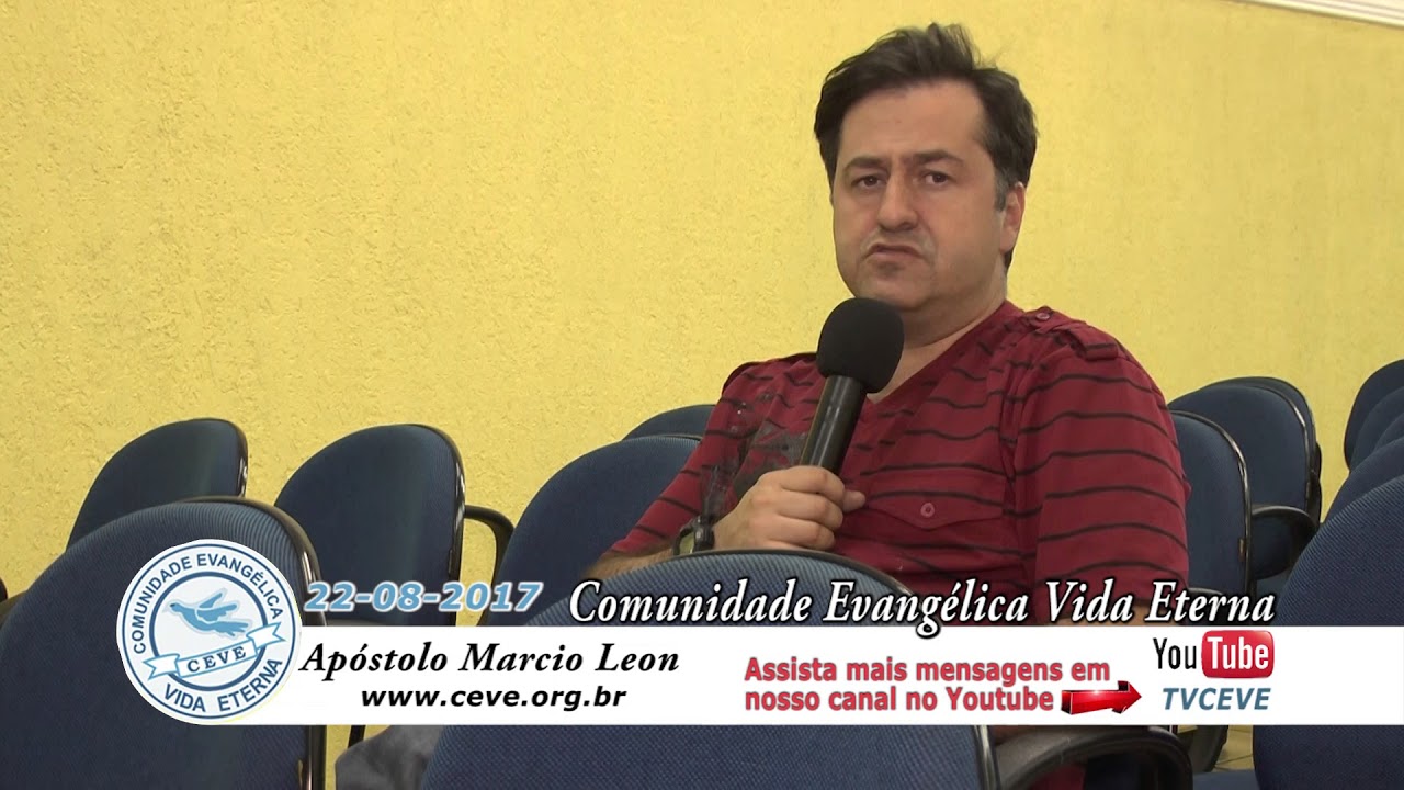 TV CEVE Alimento Di&aacute;rio com Ap&oacute;stolo M&aacute;rcio Leon 22/08/2017