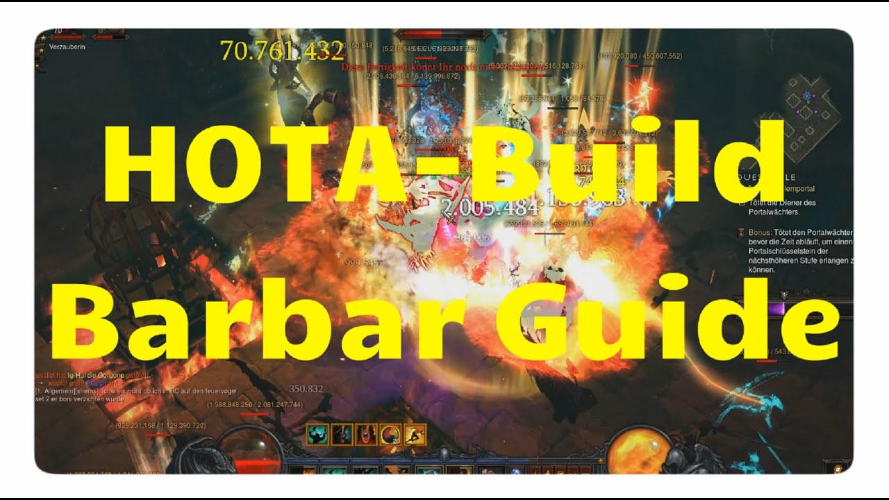 Patch 2.2: Barbar HOTA-Build mit IK-Set (Deutsch)