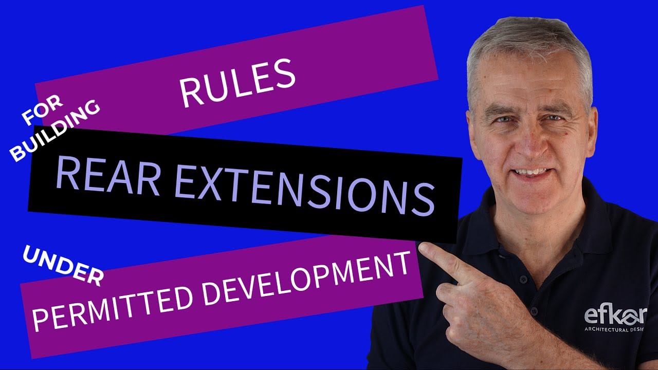 Rules for building rear extensions under permitted development