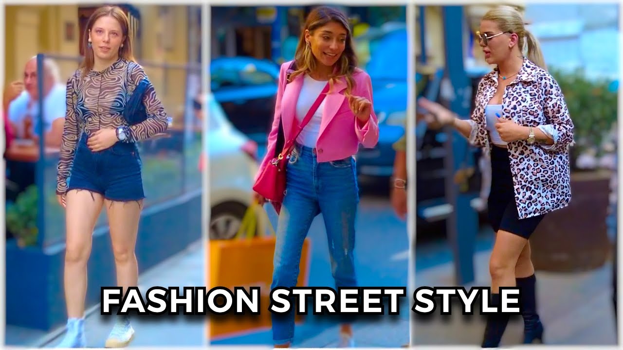 Fall outfits ideas in luxury streets istanbul 💄👜👗👠 [4K] Fashion Street Style