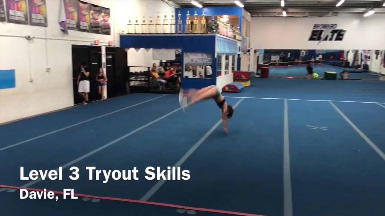 Level 3 Tryout