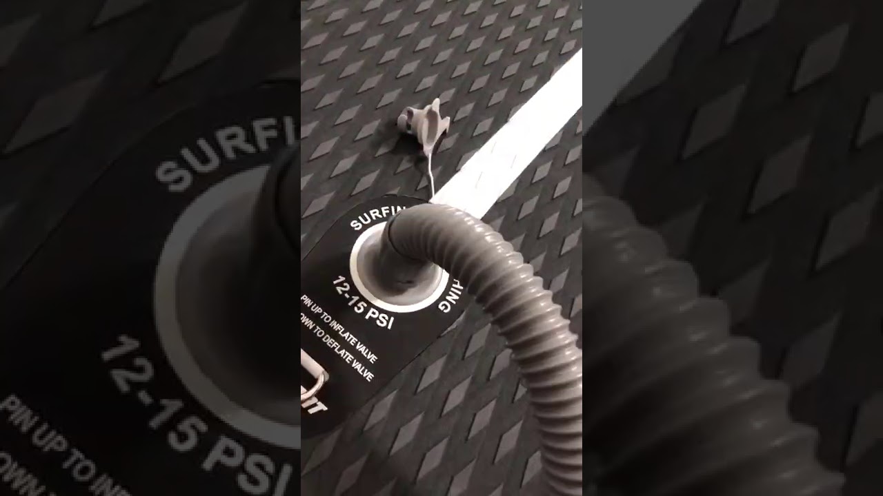 （Inflating Tutorials）Attention points for inflating Airtrack or SUP
