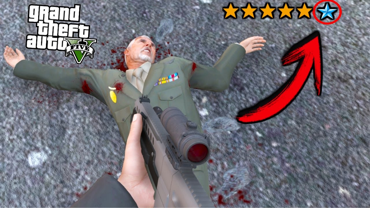 &iquest;Qu&eacute; pasa si consigues 6 estrellas en GTA 5? - Grand Theft Auto V