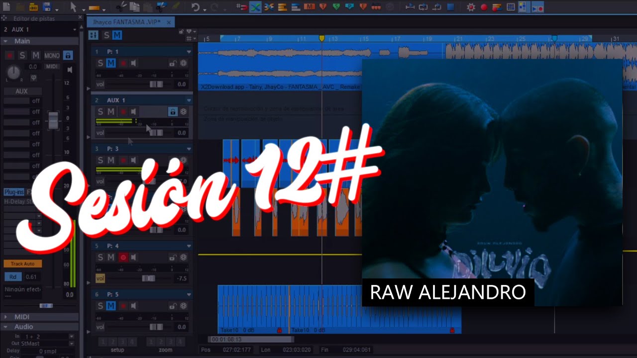 Como Mezclar Voces estilo Raw Alejandro - DILUVIO