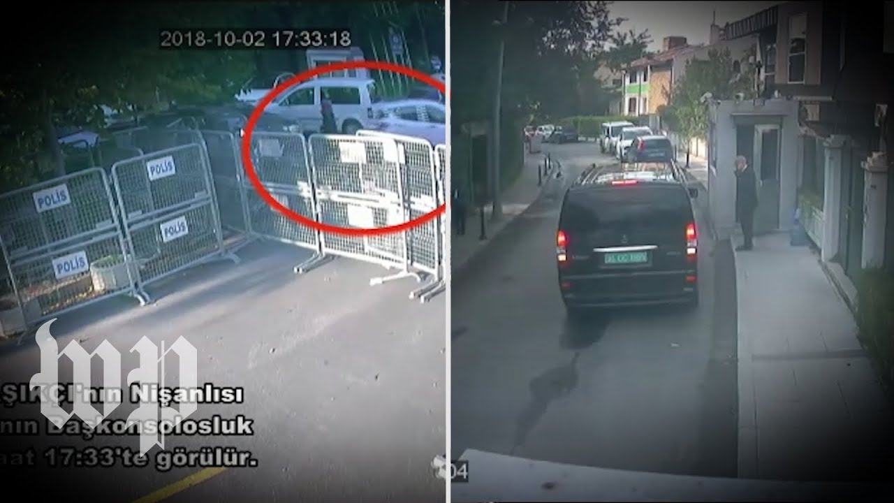 Video claims to show chain of events in Istanbul on day of Khashoggi's disappearance