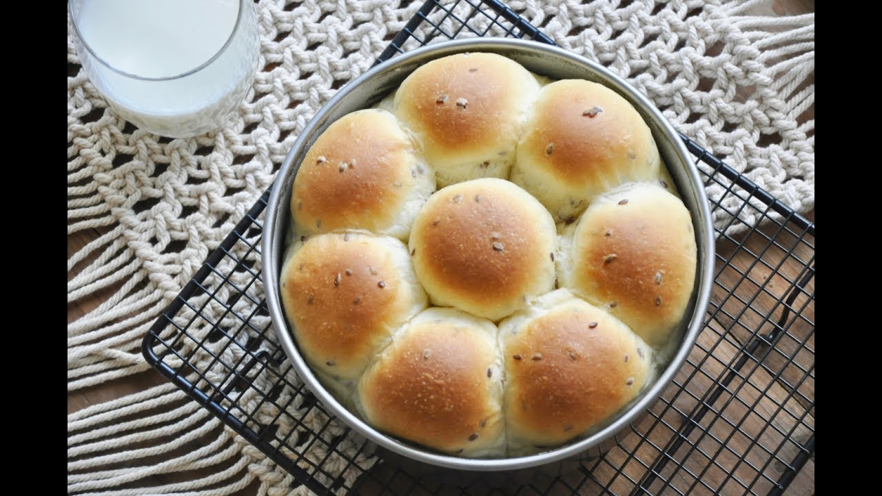 Flaxseed Bread 亚麻籽小餐包~可以手撕哦-- Freesiaa Made 第103集