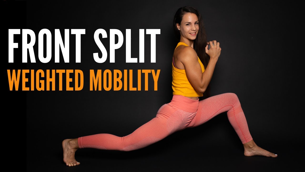 FRONT SPLIT WEIGHTED MOBILITY // Follow Along Routine