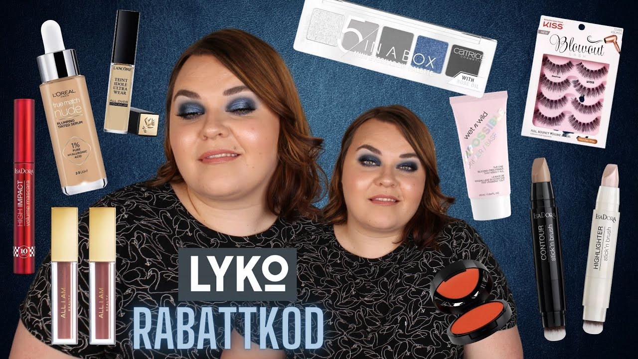 TESTAR NYTT SMINK FRÅN LYKO (galet bra!!!)