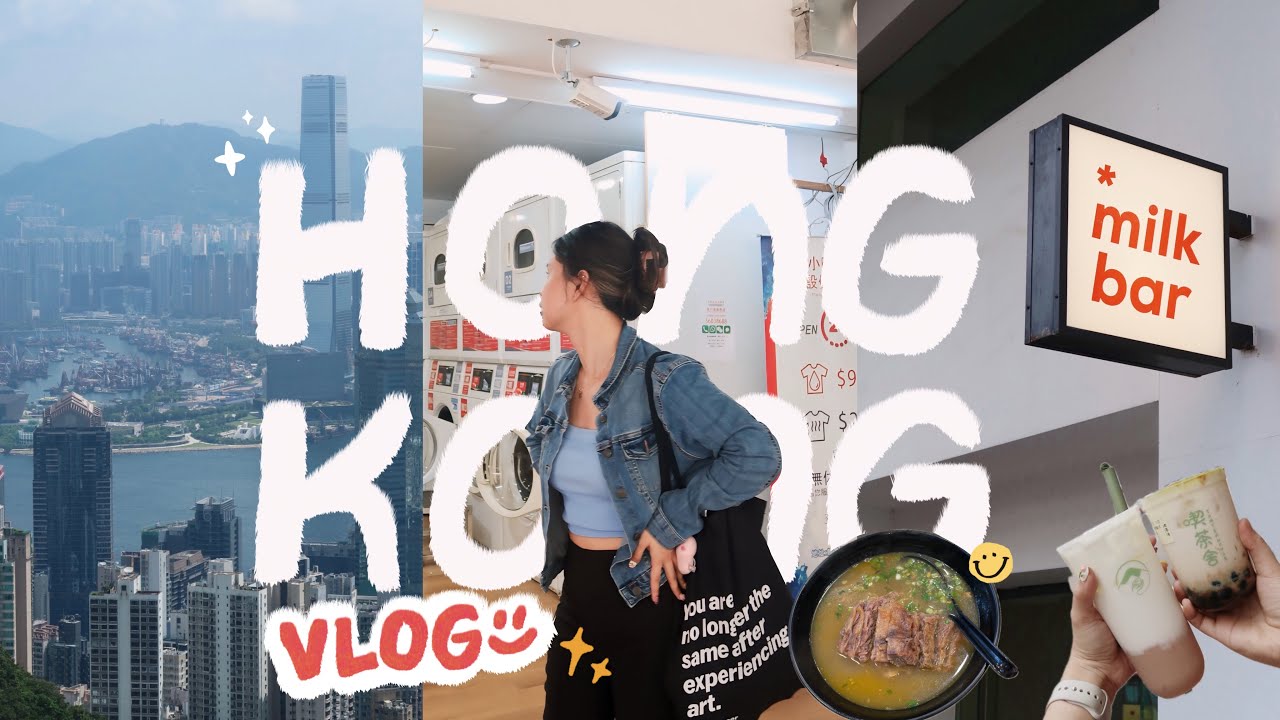 HONG KONG VLOG 🇭🇰 Grocery Shopping, Hauls, Peak Tram, & Avenue of Stars (Part ➋) ꒰ᐢ. .ᐢ꒱