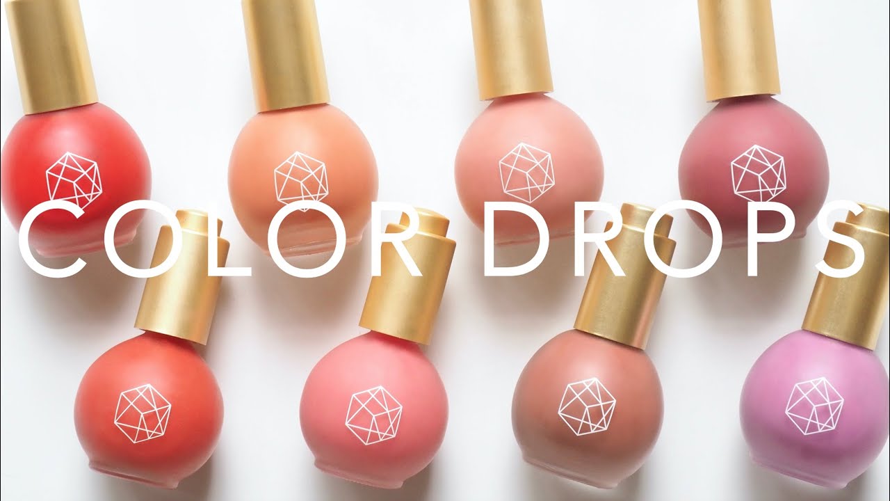 EM Cosmetics Color Drops | New Serum Blush Shades | Collab with Haley Kim