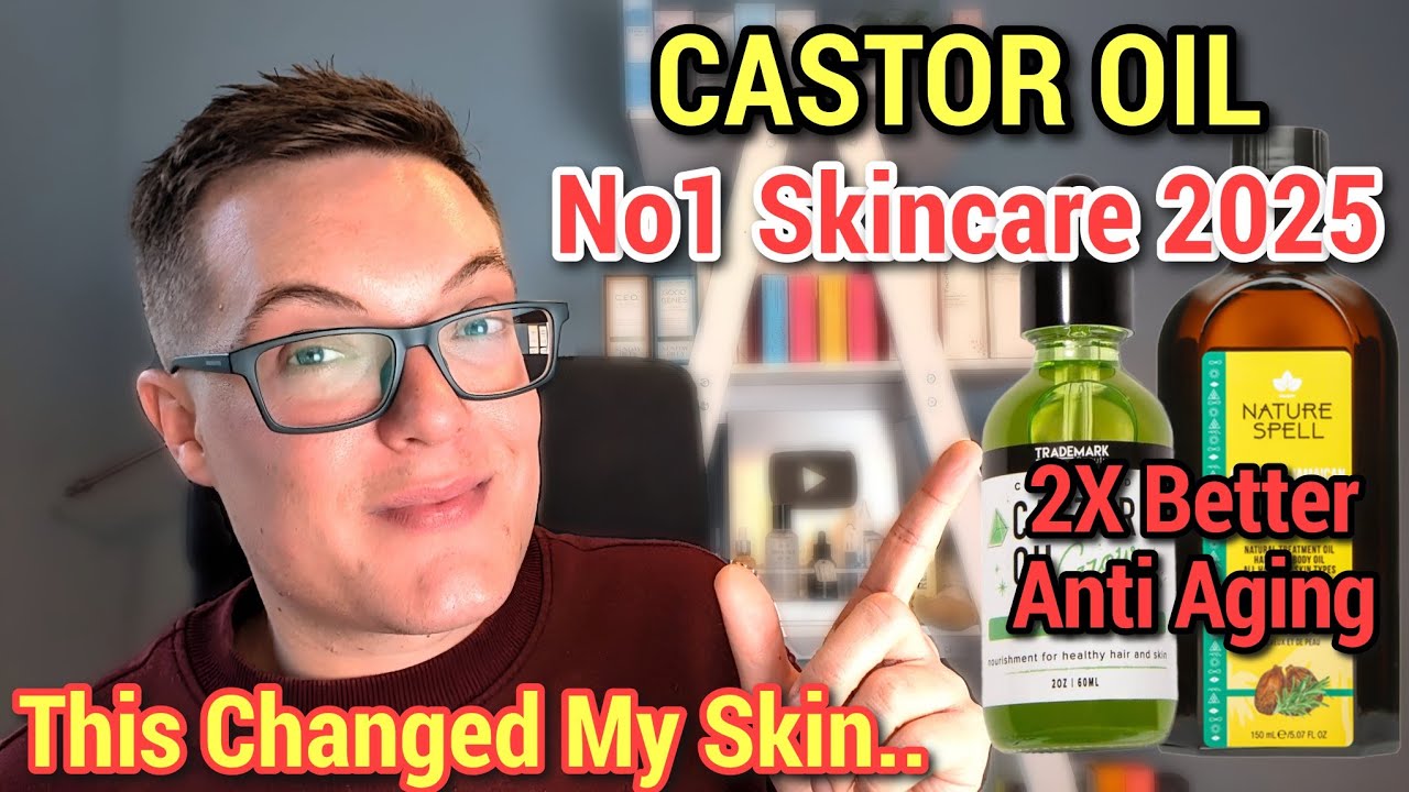 WORLDS BEST ANTI AGING OIL - How To Use Castor Oil For Face 