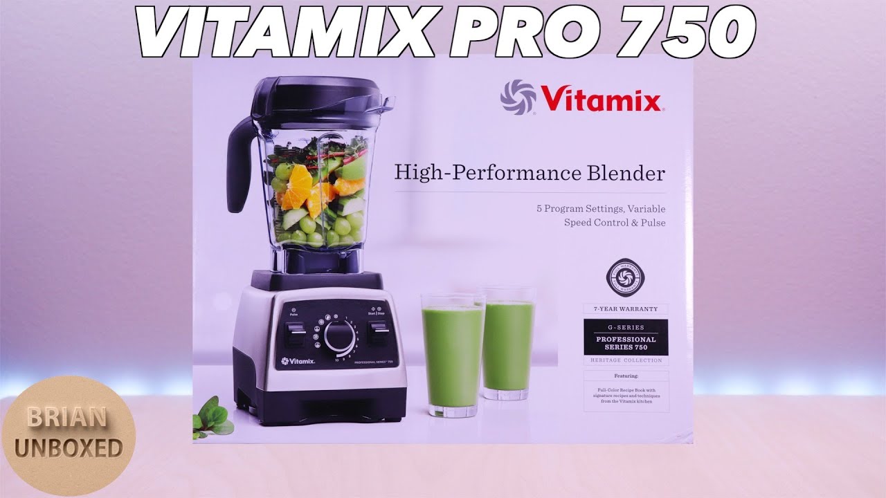 Блендер Vitamix Professional 750 Heritage — обзор и демонстрация