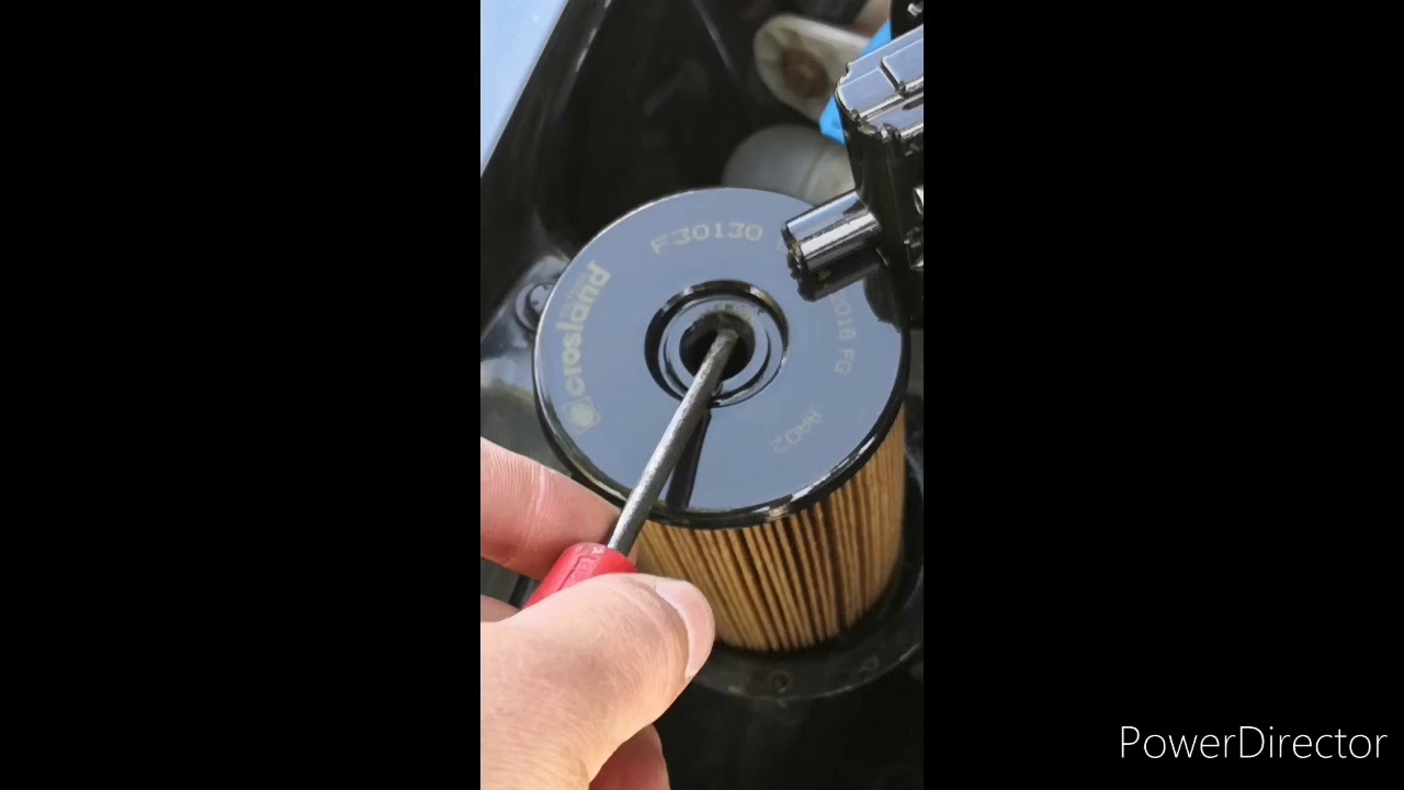 Skoda octavia mk2 fuel filter replacement