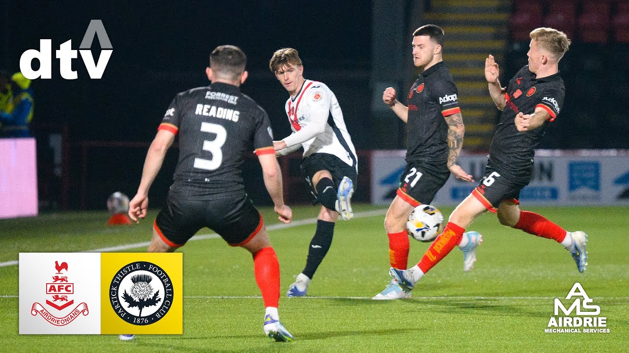 Airdrieonians vs Partick Thistle, 07 11 25