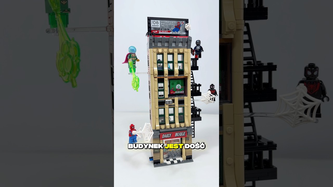 JAK WYGLĄDA NAJNOWSZE DAILY BUGLE Z LEGO?🏙️