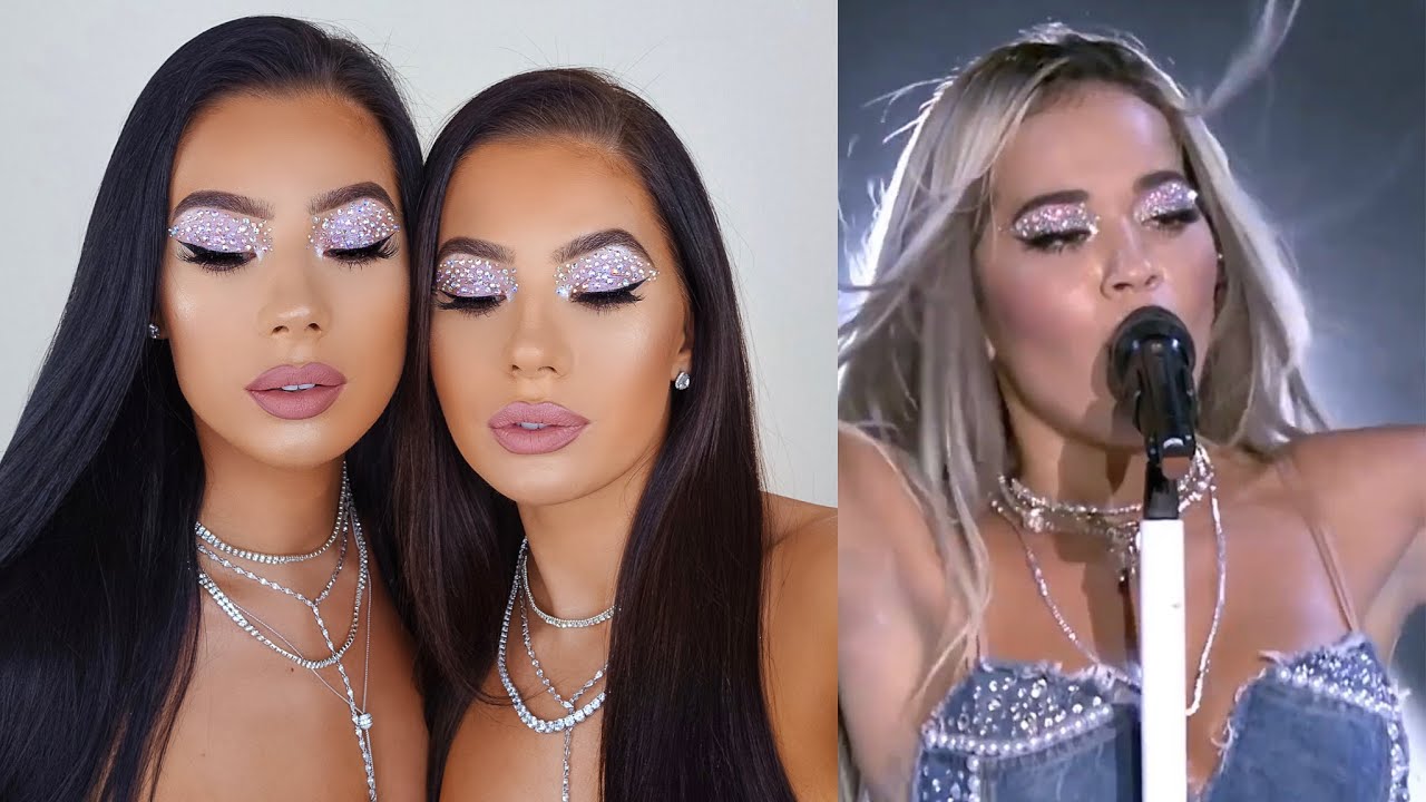 CRYSTAL EYES - RITA ORA INSPIRED MAKEUP LOOK
