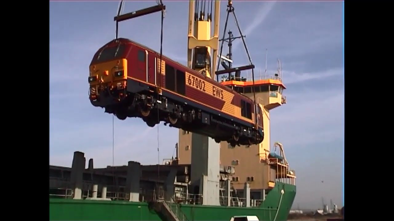 Rail accident at Lawrence Hill. Bridge Strike 24 years ago, 67002, unedited clips.