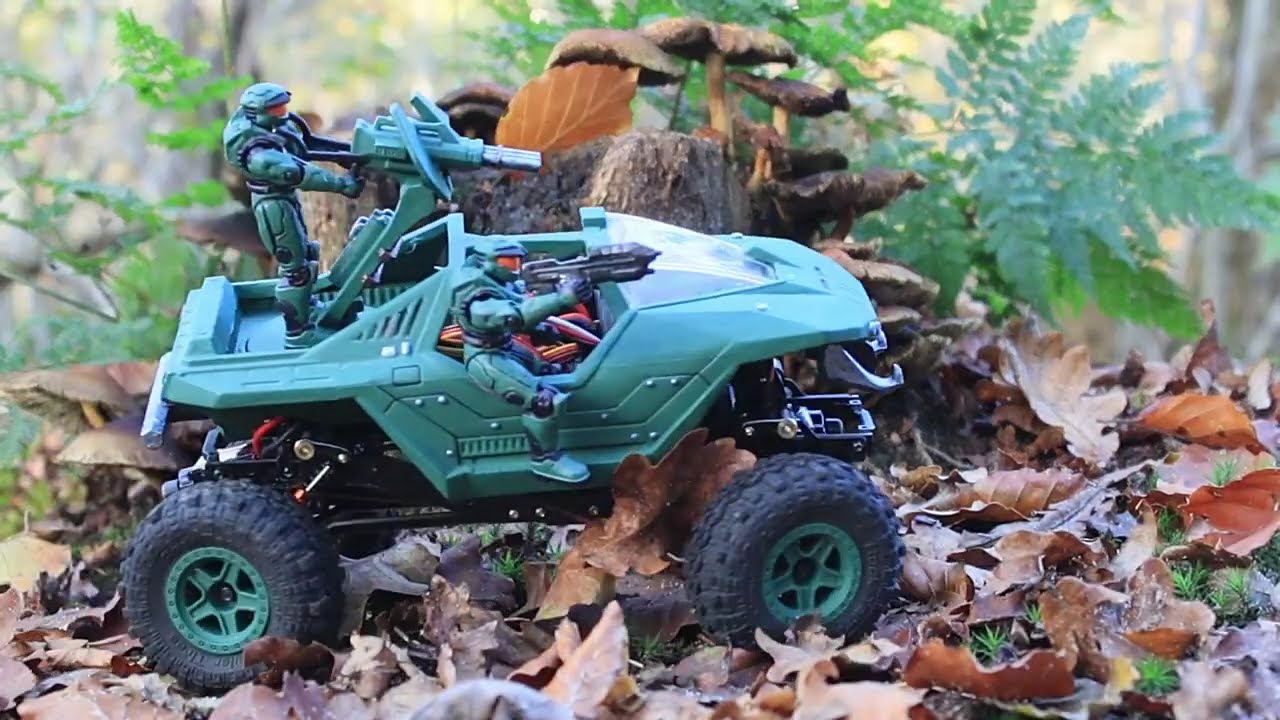 Custom SCX24 Warthog  - Forest Patrol