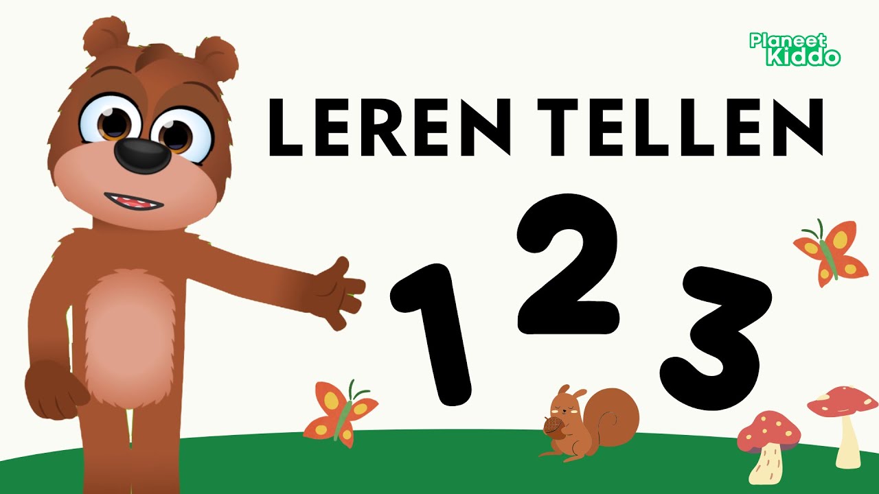 🔢 Leren Tellen Van 1 Tot 10 | Voor Peuters En Kleuters | Counting From 1 to 10 in Dutch