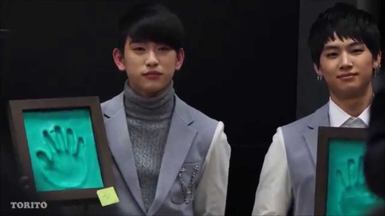141205 강남 팬사인회_GOT7 진영_오프닝& 핸드프린팅