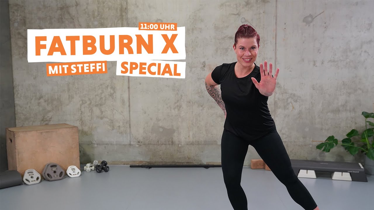 fatburn x special LIVE | FitX-Kurse f&uuml;r zu Hause | classx at home