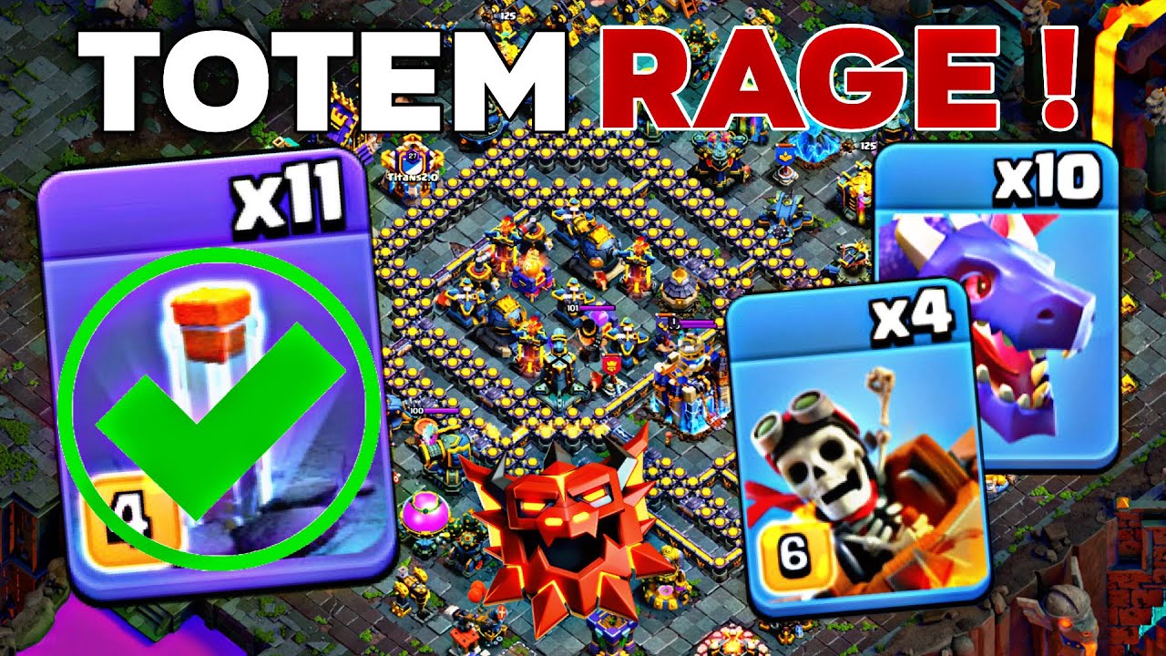 Unstoppable Totem! TH18 Dragon + Dragon Rider Hydra CRUSH! Ranked Legends!