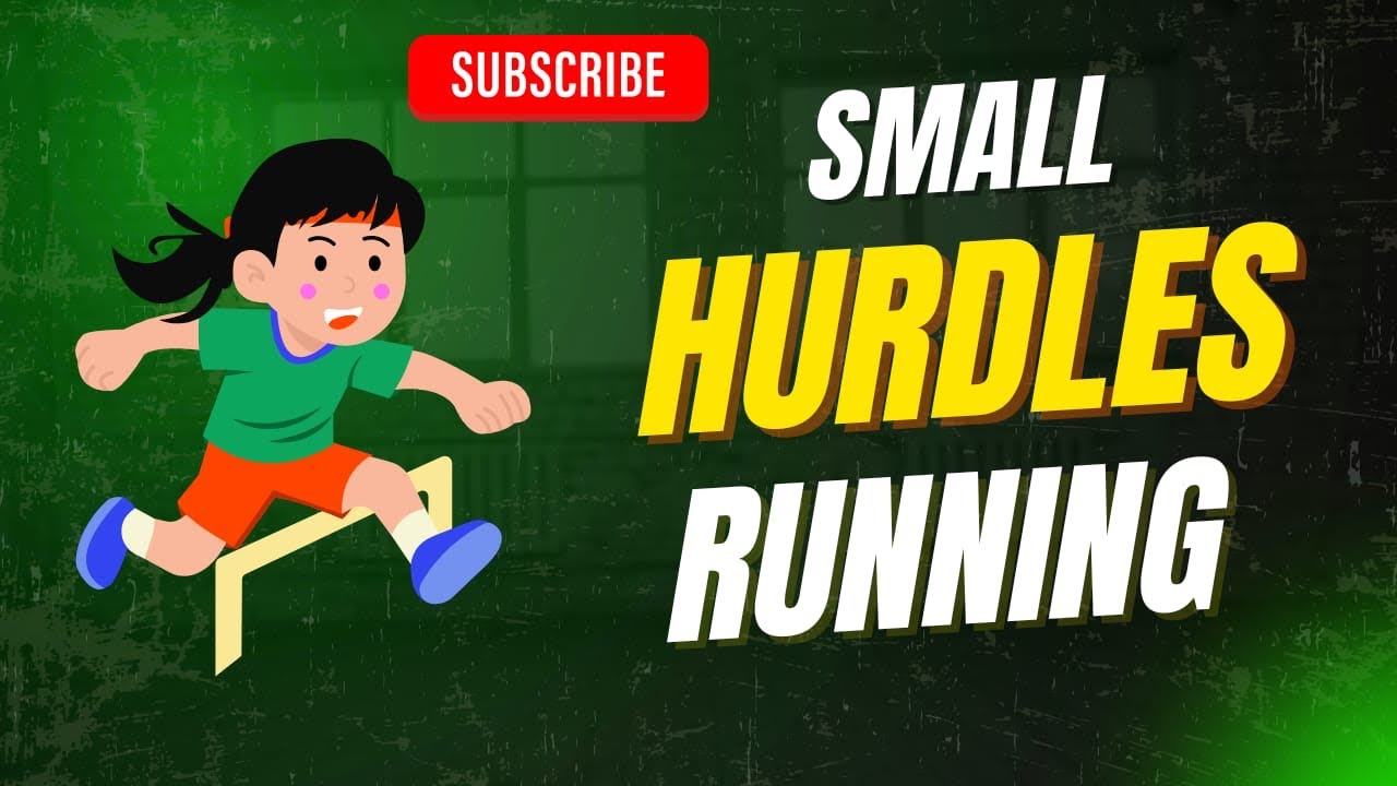 Small Hurdles Running || Mini Hurdles Running Training 
