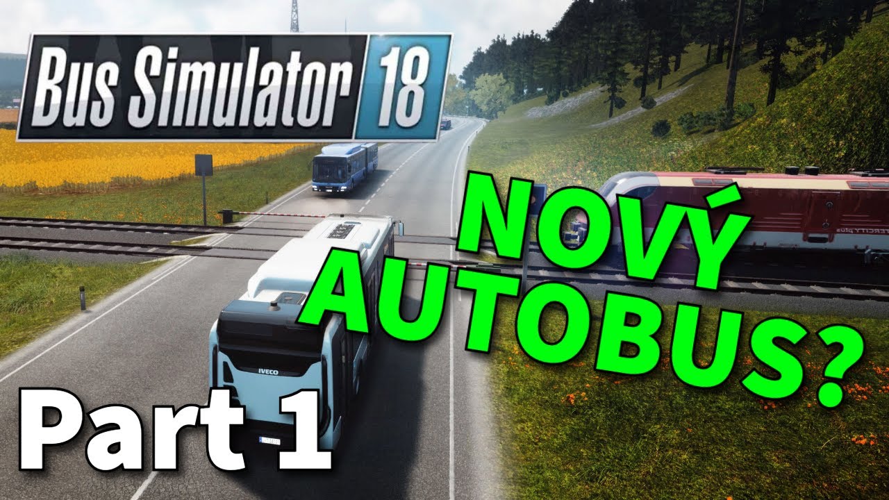 Stal sa zo mňa vodič! (p*aca) | Bus Simulator 18 - Part 1 | CZ / SK