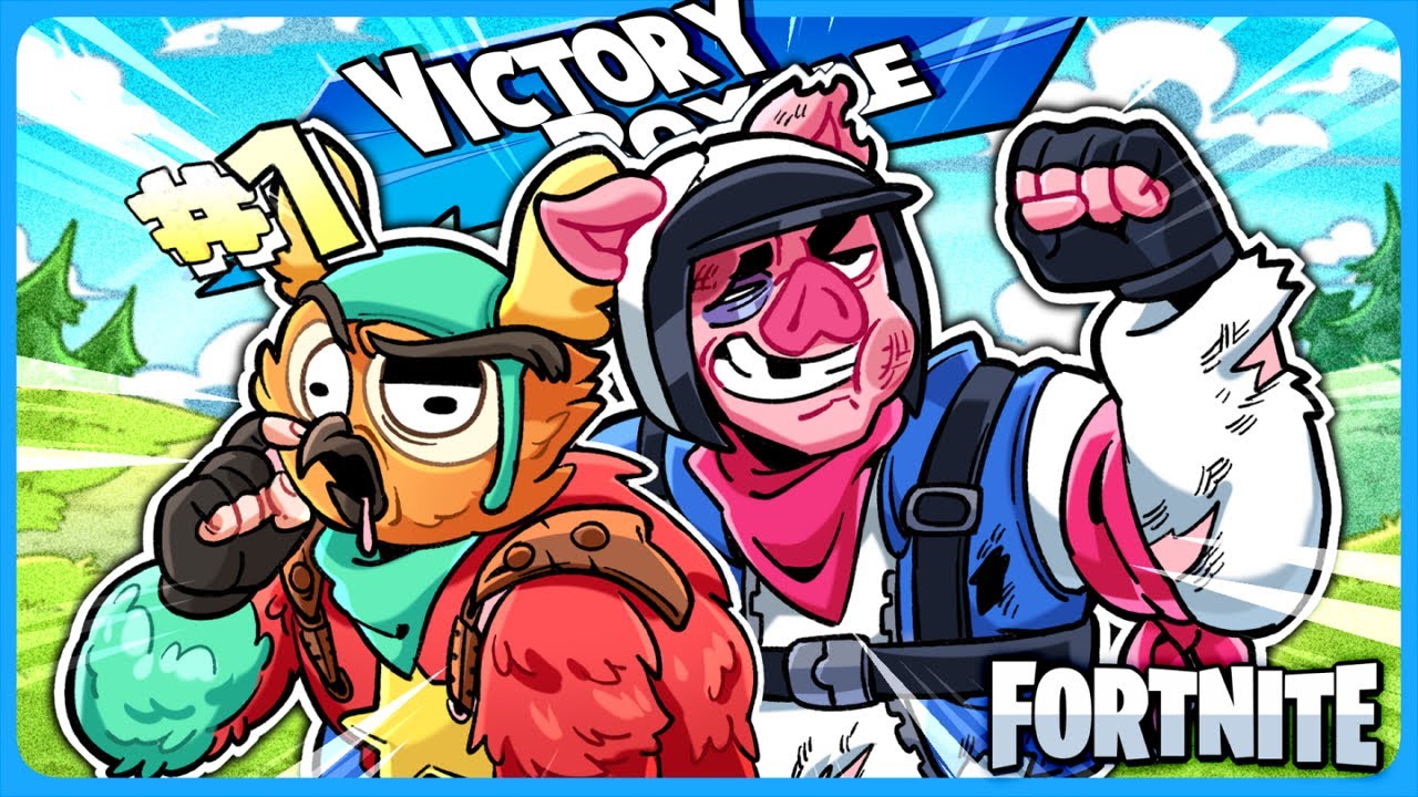 Несем Ваносса к королевской победе в Fortnite…