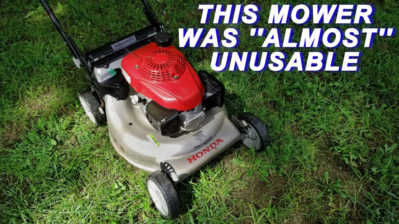 Fixing A Honda Mower That's Been In Storage
