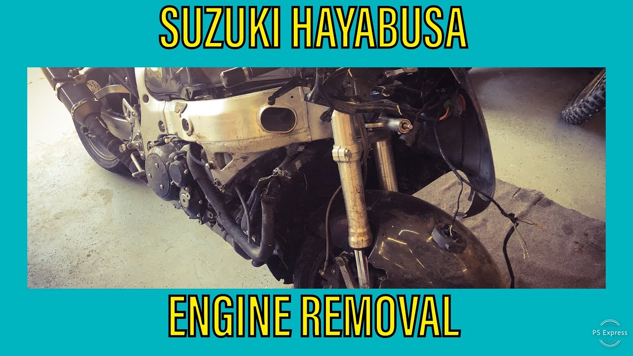Suzuki Hayabusa Engine Removal