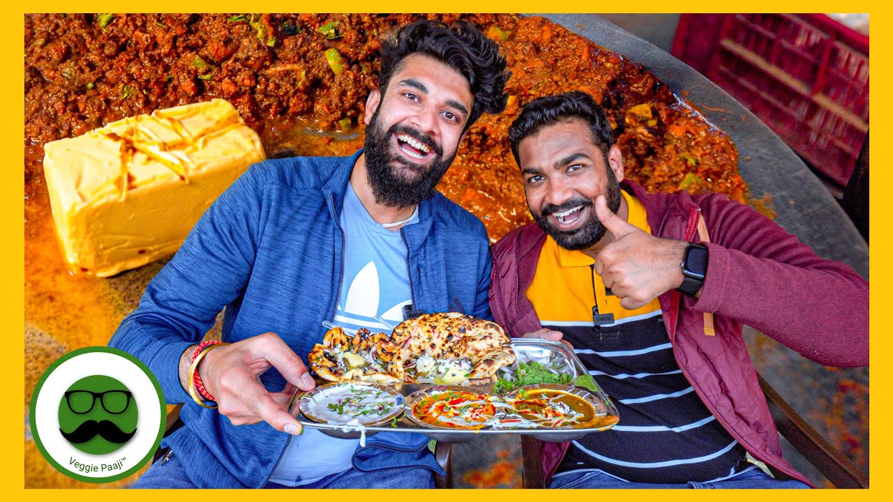 Amritsari Street Food in Faridabad | Second Wife Kulcha & More | Veggie Paaji