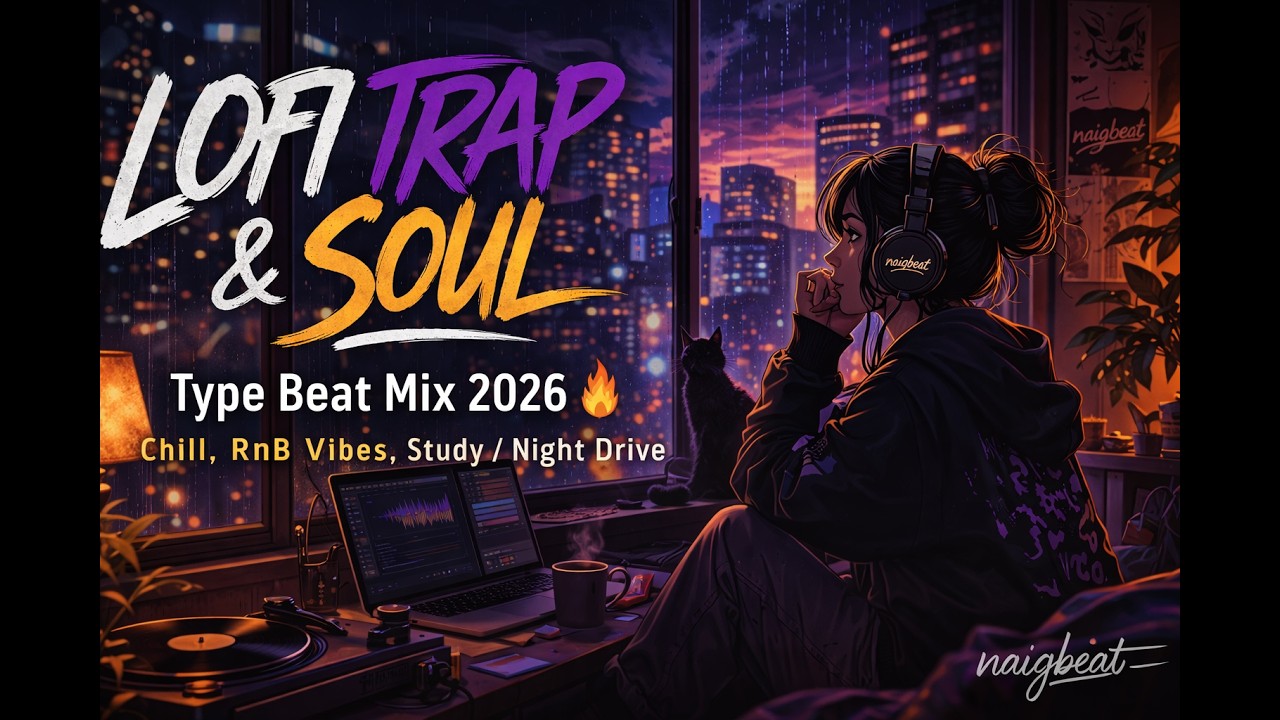 LOFI TRAP & SOUL Type Beat Mix 2026 🔥 | Chill, RnB Vibes, Study / Night Drive