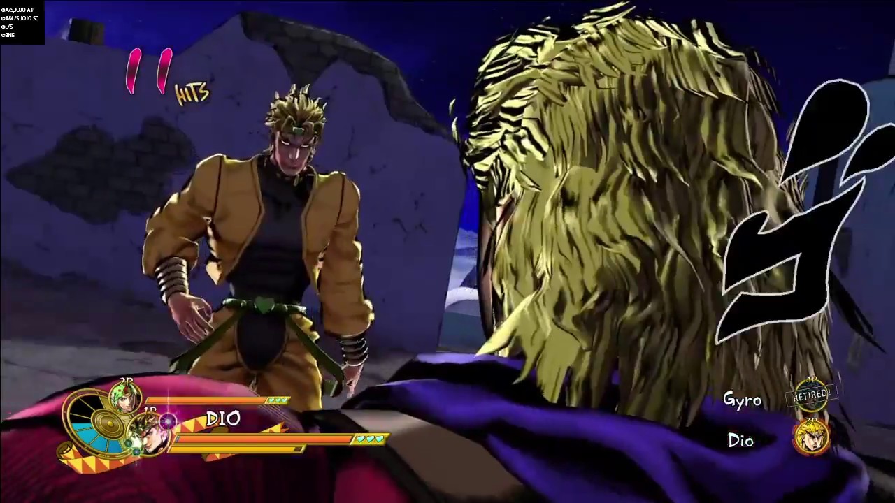 Part 3 Dio interactions with Part 1 Dio (Jojo's Bizarre Adventure Eyes of Heaven)