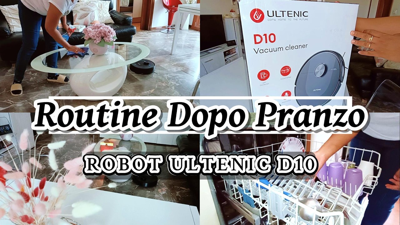 Routine di Pulizia Rapida e Motivante | La Routine Cambia con Ultenic D10 | Recensioni