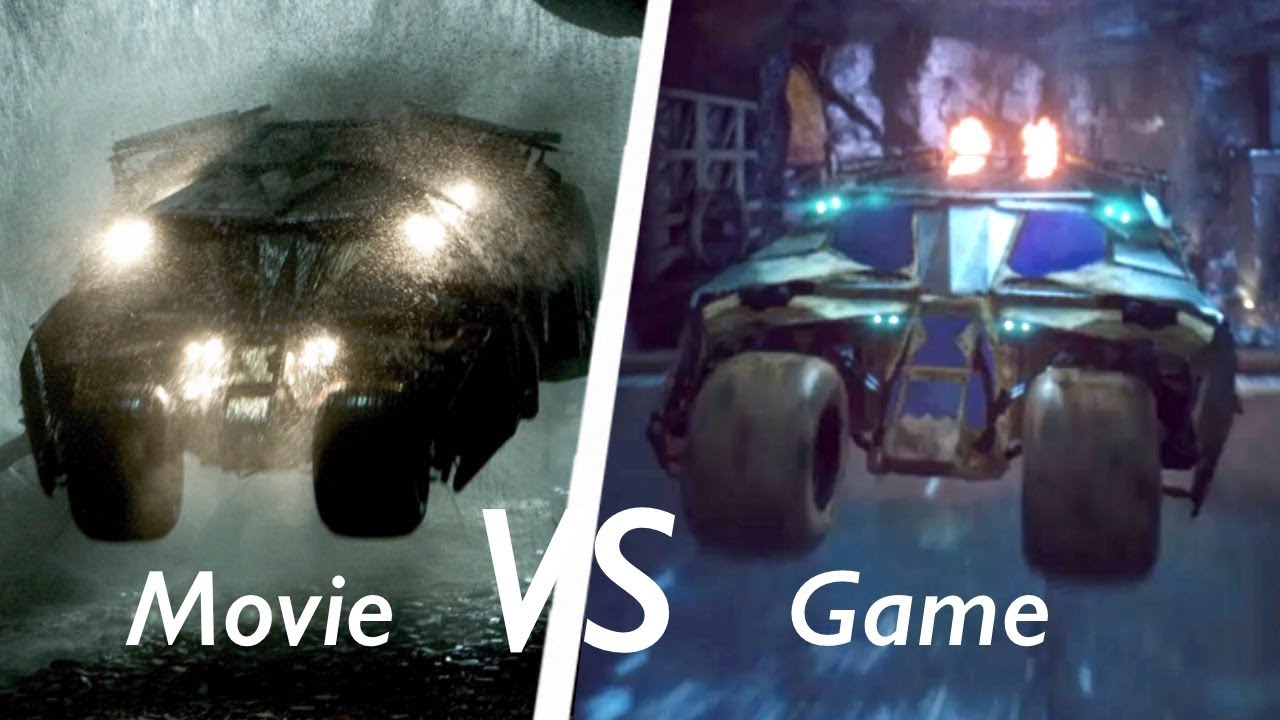 Arkham Knight Recreating Batman Begins Batmobile scene