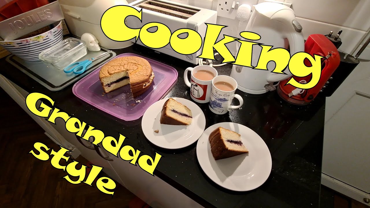Cooking Grandad Style Betty Crocker Velvety Vanilla Cake Mix  😋😍😁🍽
