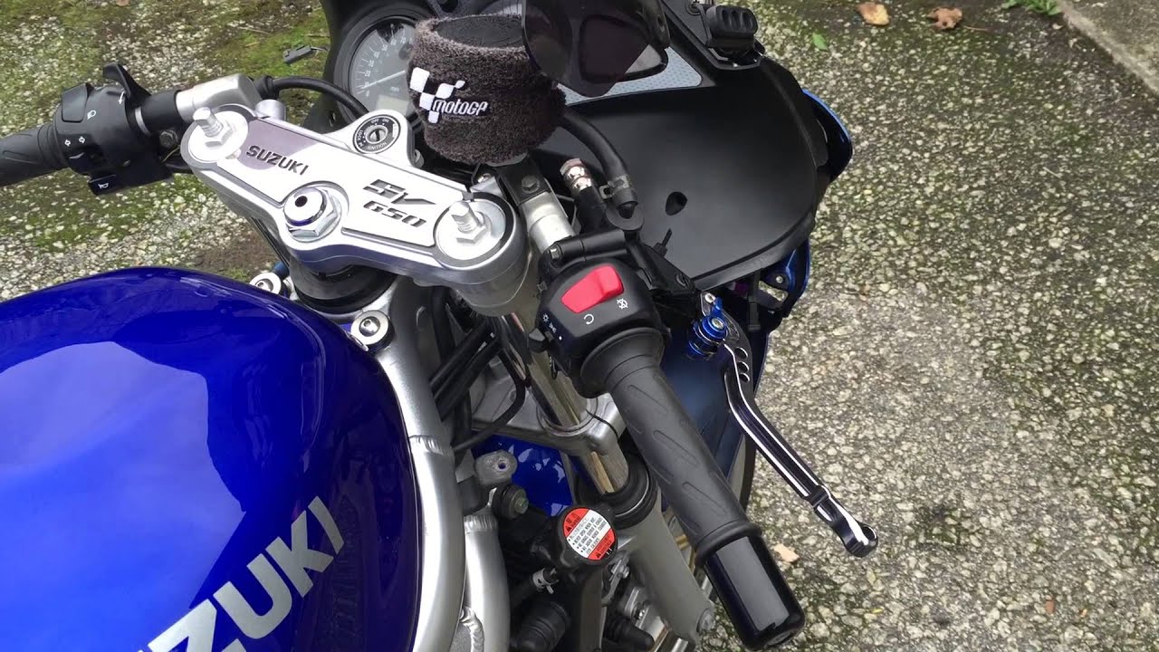 Throttle and Choke Cable SV650 Motorbike Maintenance